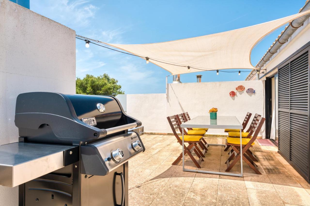 Villa Ático Playa Santandria con Piscina y Wifi Ciutadella  Esterno foto