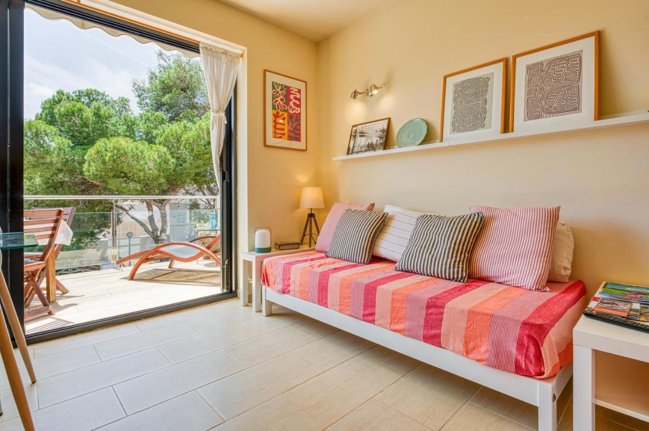 Villa Ático Playa Santandria con Piscina y Wifi Ciutadella  Esterno foto