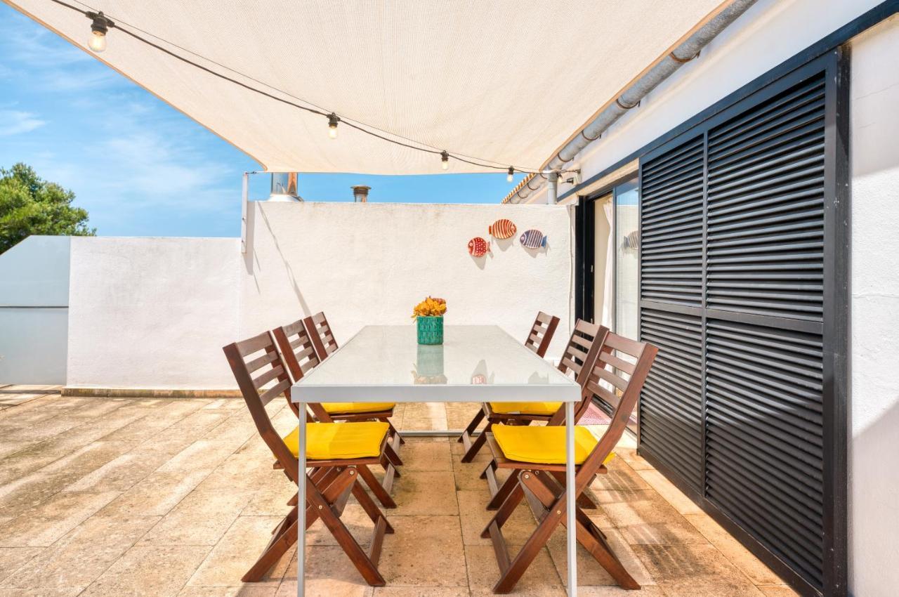 Villa Ático Playa Santandria con Piscina y Wifi Ciutadella  Esterno foto