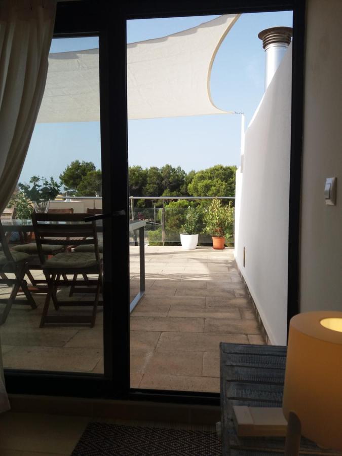 Villa Ático Playa Santandria con Piscina y Wifi Ciutadella  Esterno foto
